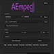 高清ProRes编码解码脚本Aescripts AEmpeg+ffmpeg编解码器1.2.5