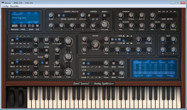 Tone2 Saurus