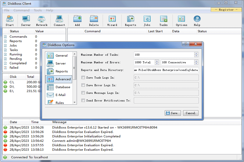 DiskBoss Enterprise